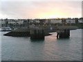 J5082 : Bangor: sunset over North Pier by Chris Downer