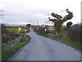 Irish border on the Lenamore Road