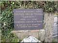Memorial stone, Capel Cynon, Llandissiliogogo