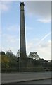 Dean Clough Chimney - viewed from Shroggs Road