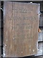 Memorial to Maria Marten