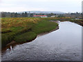 NH7882 : River Tain, golf clubhouse, and Tain beyond by sylvia duckworth