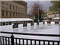 Ice Rink near Queensgate Shopping Centre