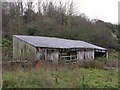 Dilapidated barn near Acomb