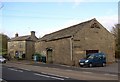 House and barn on the main road, Long Preston