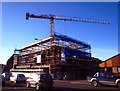 Construction site, Lisburn Road