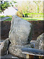 The memorial to General Anders in the walled garden