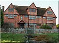 A view of Monks Hall in Low Street, Glemsford