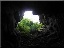 NG6835 : Small cave by Conor Bolas