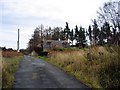 Entrance road to Spring House caravan site