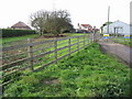 View along the route of dismantled railway at Poison Cross