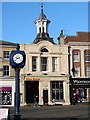 TL1829 : Hitchin Town Clock and Corn Exchange by John Lucas
