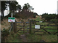NZ7813 : Entrance to Newton Mulgrave Woods by Stephen McCulloch