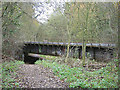 Railway bridge over the former Nottingham Canal