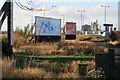 Hoardings Along the A66 Westbound