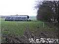 Corrugated iron barn