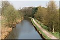 Furness Vale - view north along Peak Forest Canal