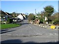 Looking NW along The Street, Guston