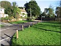 Looking NE along The Street, East Langdon