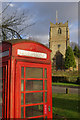 Brinklow Church and Telephone Box