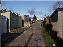 SX9165 : Back lane, Daison Heights by Derek Harper