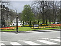 Roundabout near the Valley Gardens, Harrogate