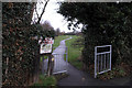 Path across Chilwell Manor Golf Club