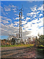 Communication mast on Ardbeck Hill Peterculter