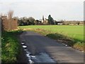 Looking NW along Wingham Road towards Ickham