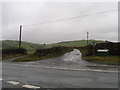 Road junction on B4358