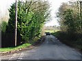 TR2356 : Looking E along Wingham Well Lane from junction with Watercress Lane by Nick Smith