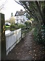 Footpath crossing the Little Stour, Littlebourne