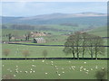 The view north-east from Snear Hill