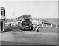 Boarding the bus at St. Ives