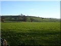 Unnamed hill near Caer-Howell Farm