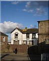 Derelict building, opposite Camborne railway station