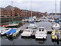 Looking East at Swansea Marina