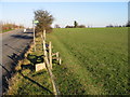 Footpath from Wigmore Lane across fields to Sandwich Road