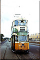 Glasgow tram 1293 at Auchenshuggle