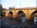 NS7157 : Bothwell Bridge over the River Clyde by Elliott Simpson