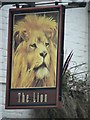 Telford: The Lion pub sign