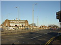 SJ3795 : Dickie Lewis's - Junction of East Lancs Road by Sue Adair