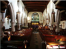 NY2524 : St Kentigern's Parish Church, Crosthwaite, Keswick, Interior by Alexander P Kapp