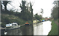 Boats tied up near Pewsey Wharf