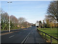 Looking north-east on the A2030