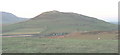 View across the summit of Foel Fawr towards Bwlch-y-mynydd and the slopes of Carneddol