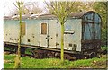 Railway wagon No. 86748 in an orchard