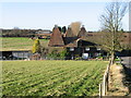 Little Crockshard Farm and oast house