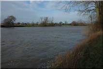 SO8630 : River Severn at Deerhurst by Philip Halling