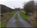 Lane to Brynhope and Dolyrychain farms